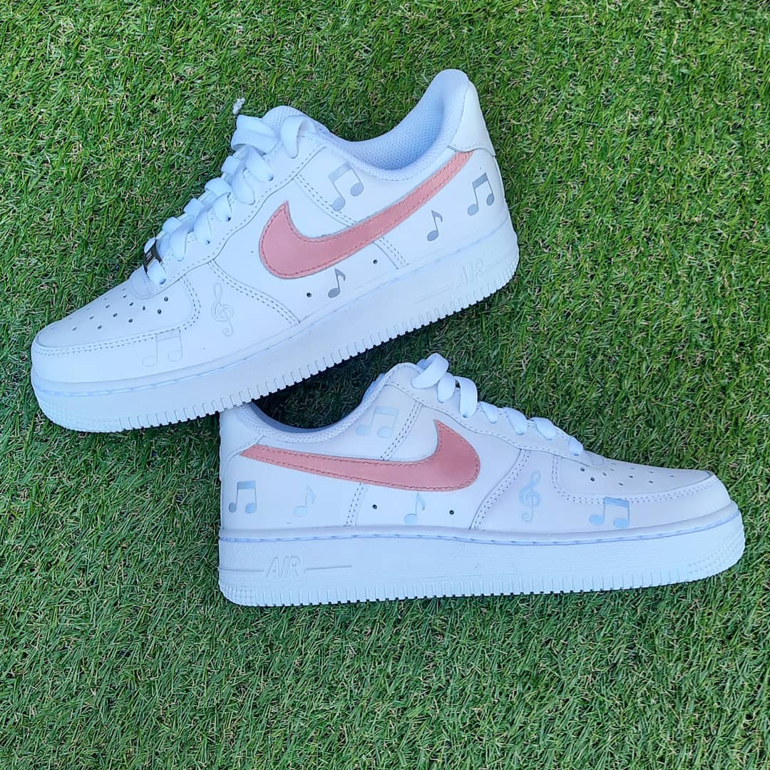 Air Force 1 "Musik pink Reflective"