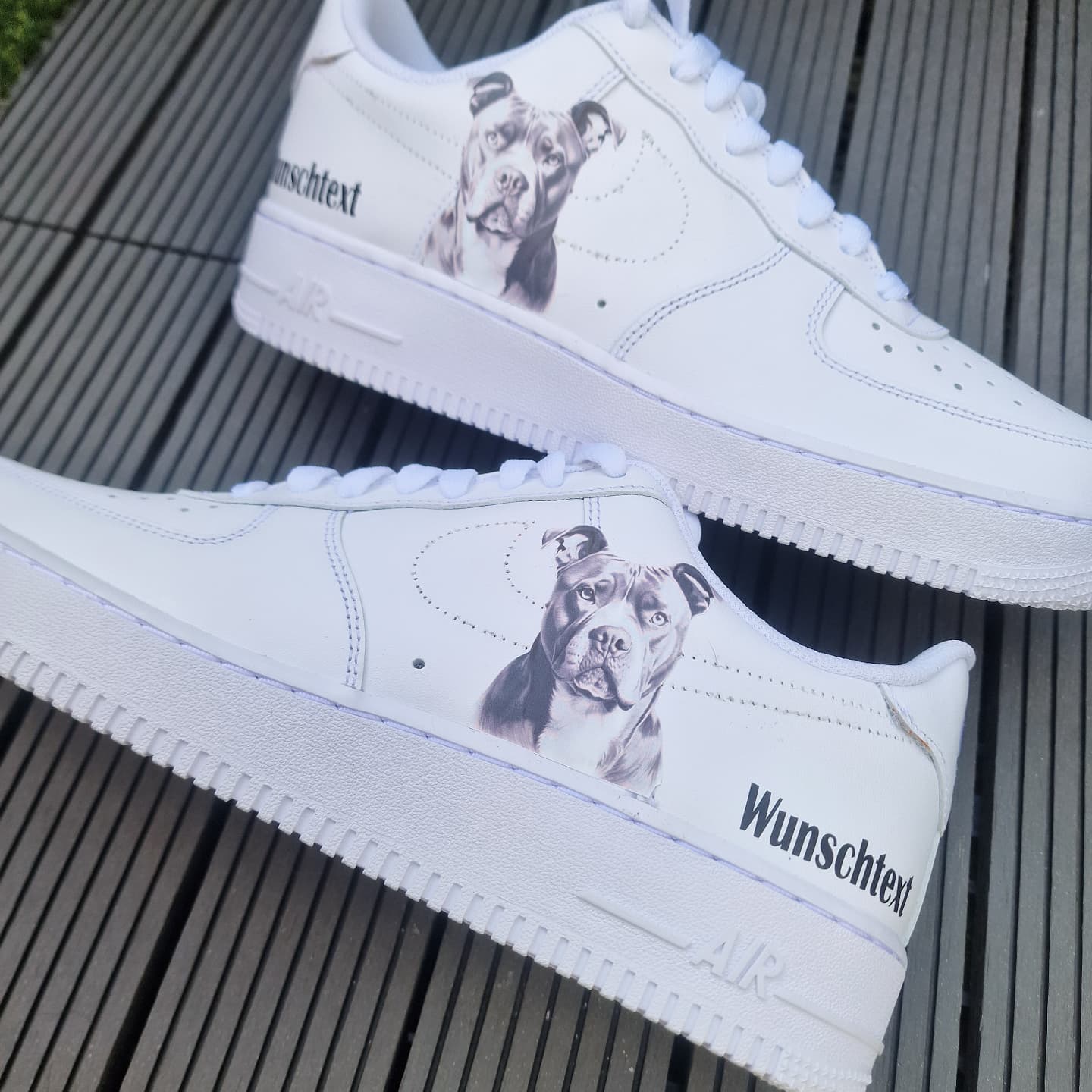 Air Force 1 "Pitbull Wunschtext"