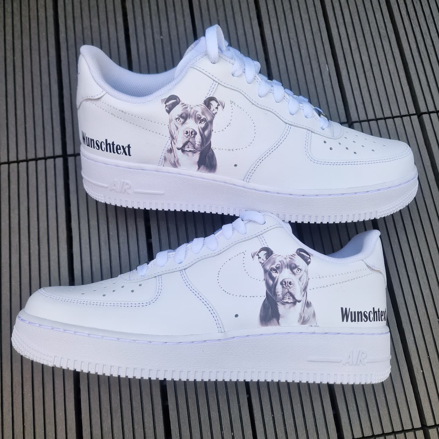 Air Force 1 "Pitbull Wunschtext"