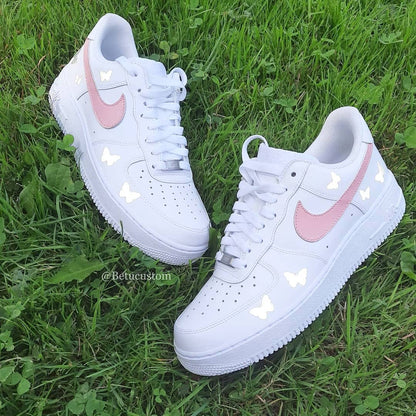 Air Force 1 "Reflective Schmetterlinge pink"