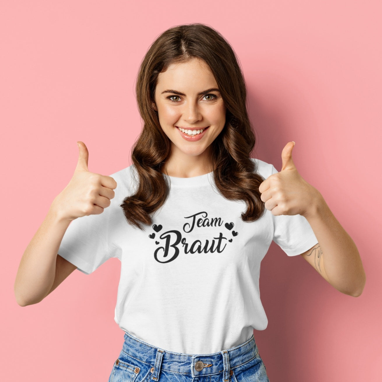 Bügelbild Team Braut 2