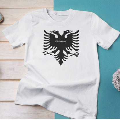 Bügelbild Albanien Wunschtext