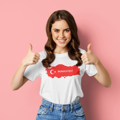 Bügelbild Türkei Wunschtext