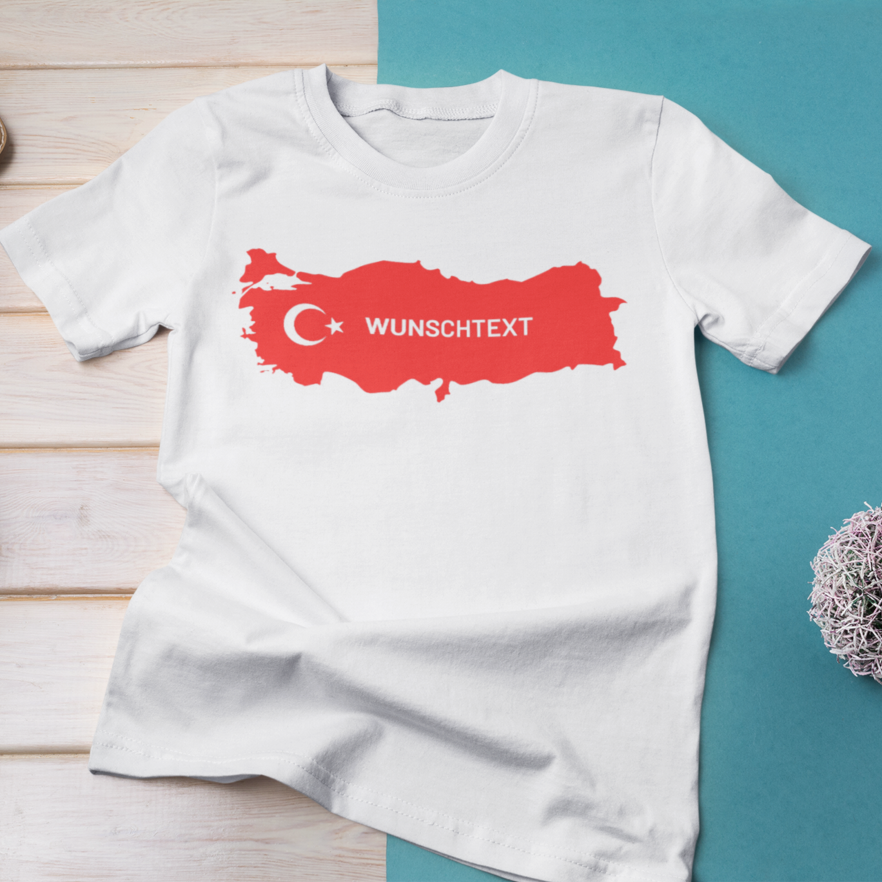 Bügelbild Türkei Wunschtext