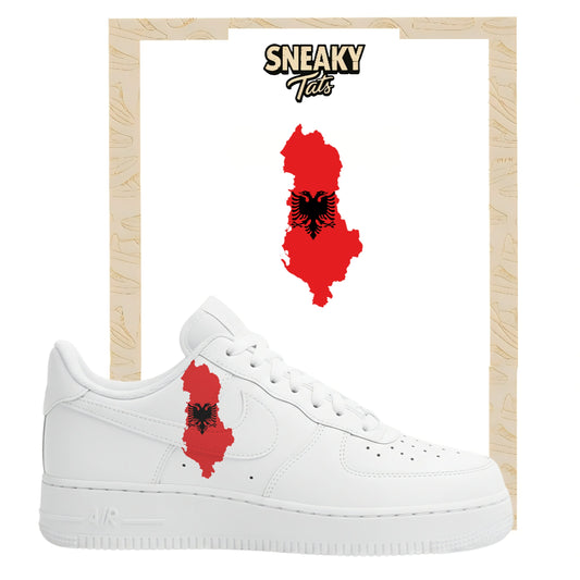 Bügelfolie für Nike Air force 1 und Jordan  Albanien