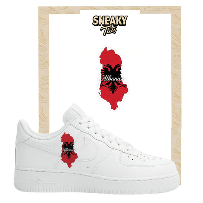 Bügelfolie für Nike Air force 1 und Jordan  Albanien