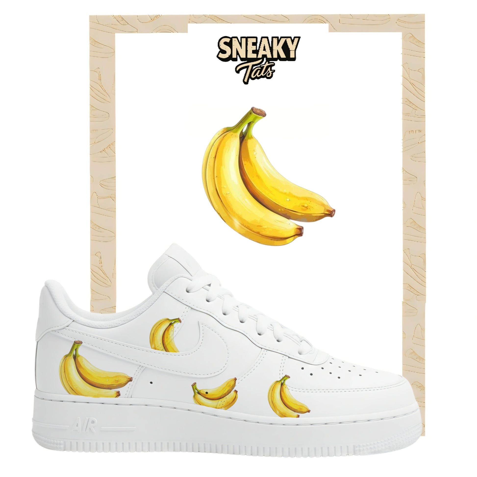 Sneakerfolien für Nike Air force 1 und Jordan Banane