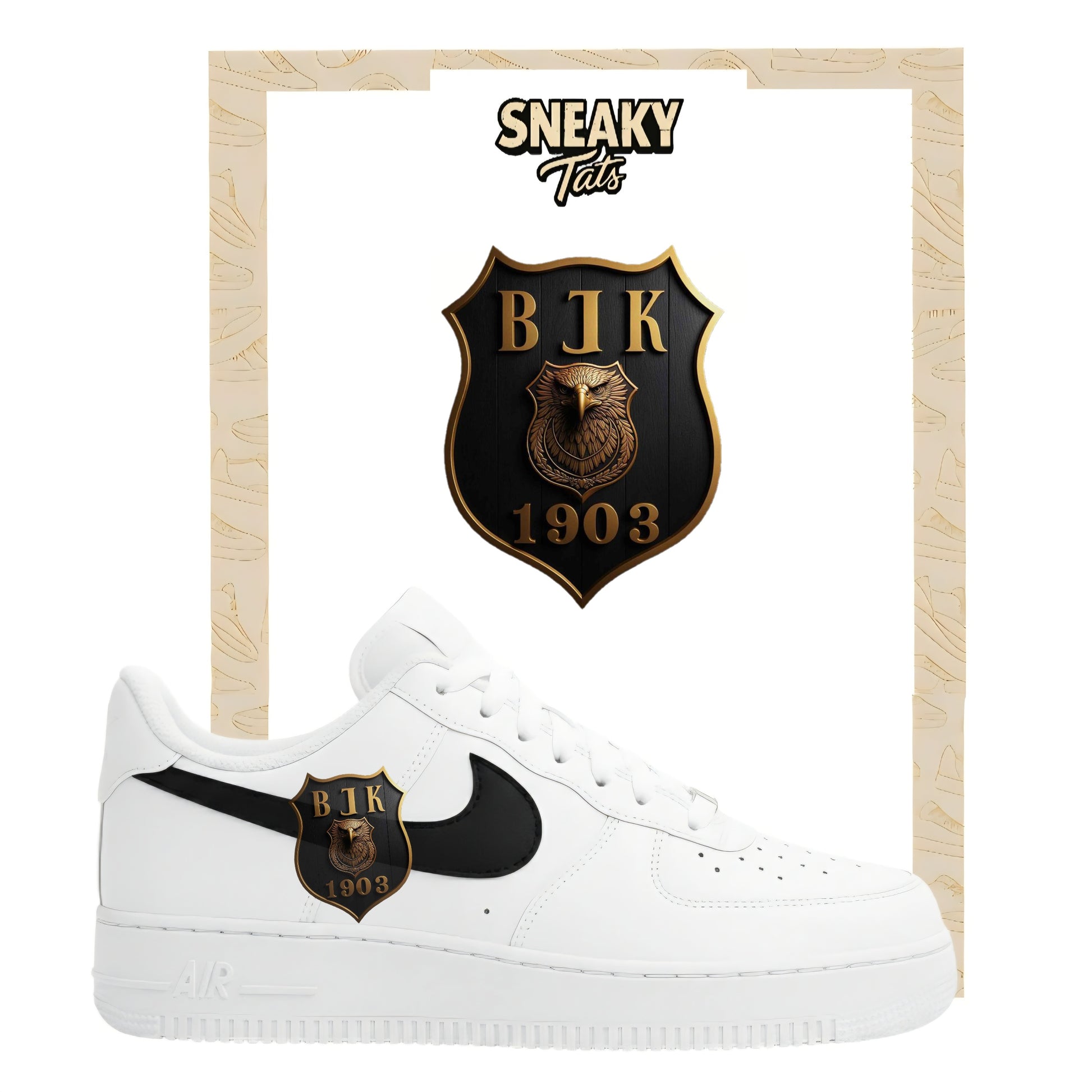 Sneakerfolien für Nike Air force 1 und Jordan Besiktas