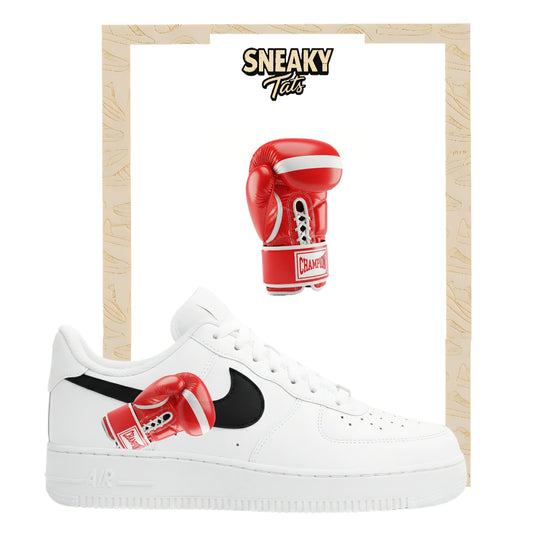 Sneakerfolien für Nike Air force 1 und Jordan Boxhandschuhe