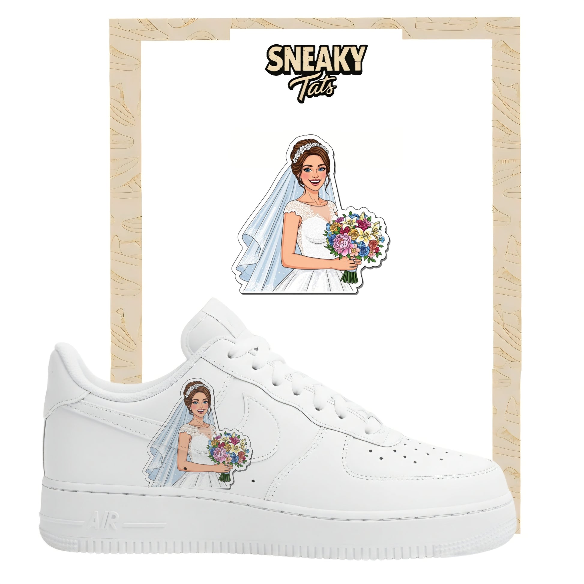 Sneakerfolien für Nike Air force 1 und Jordan Bride