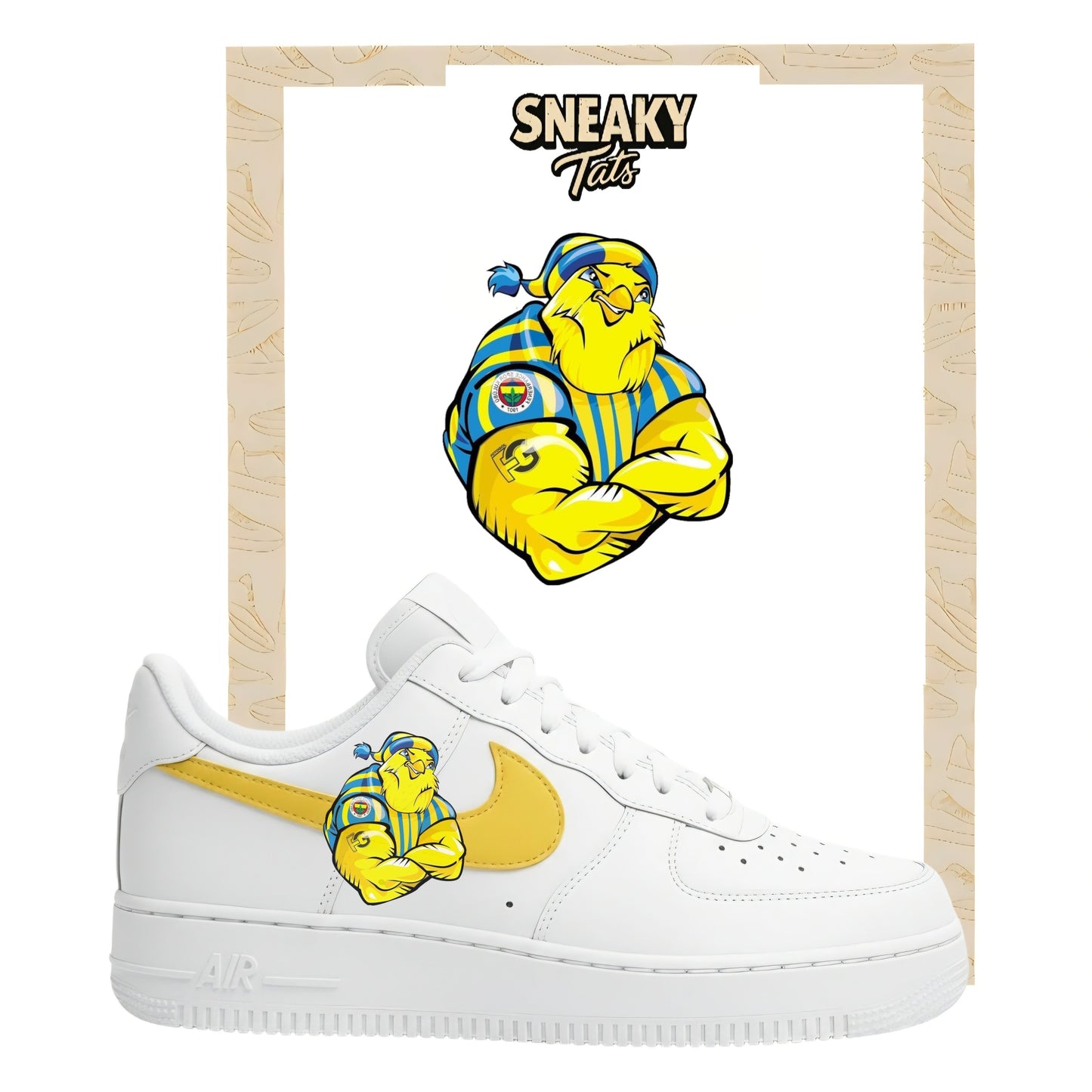 Sneakerfolien für Nike Air force 1 und Jordan Canary
