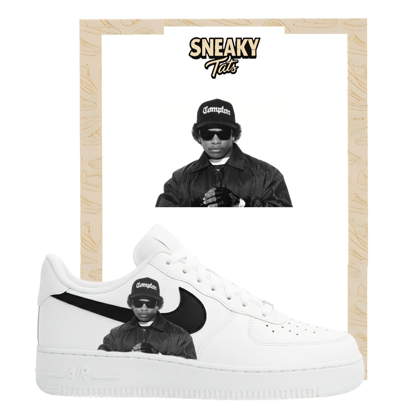 Sneakerfolien für Nike Air force 1 und Jordan Eazy-E