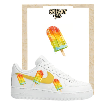 Bügelfolien für Nike Air force 1 und Jordan Eis