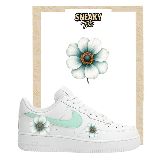 Sneakerfolien für Custom Sneaker Nike Air force 1 und Jordan Flower