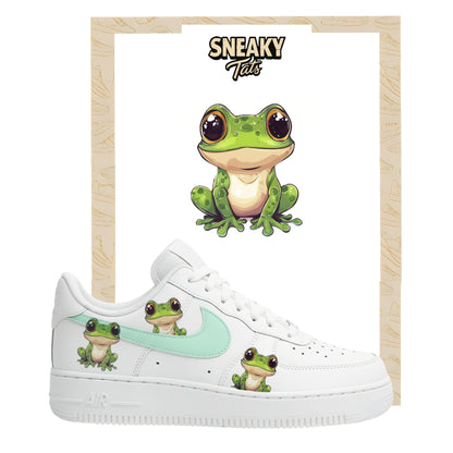 Bügelfolie für Nike Air force 1 und Jordan Frosch