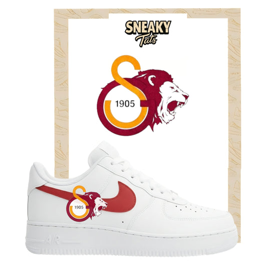 Sneakerfolien für Nike Air force 1 und Jordan Galatasaray Löwe