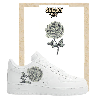 Sneakerfolien für Custom Sneaker Nike Air force 1 und Jordan Geld Rose