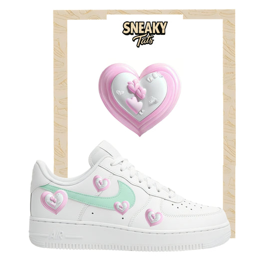 Bügelfolien für Nike Air force 1 und Jordan Herz