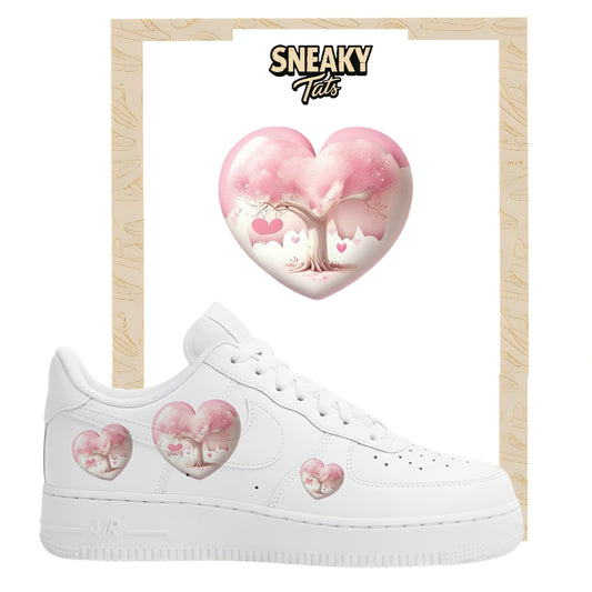 Bügelfolien für Nike Air force 1 und Jordan Herz