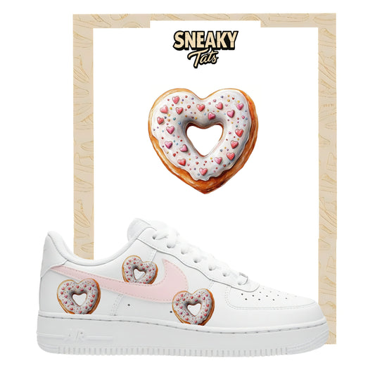 Bügelfolien für Nike Air force 1 und Jordan Herz DOnut