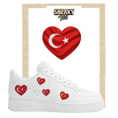 Bügelfolie für Nike Air force 1 und Jordan Herz Türkei