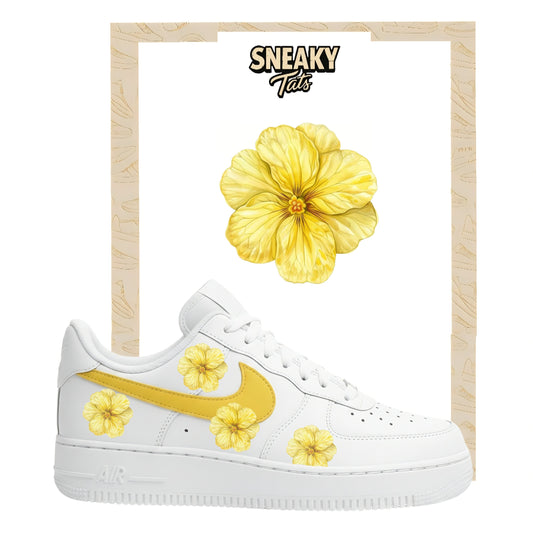 Sneakerfolien für Custom Sneaker Nike Air force 1 und Jordan Kapuzinerkresse