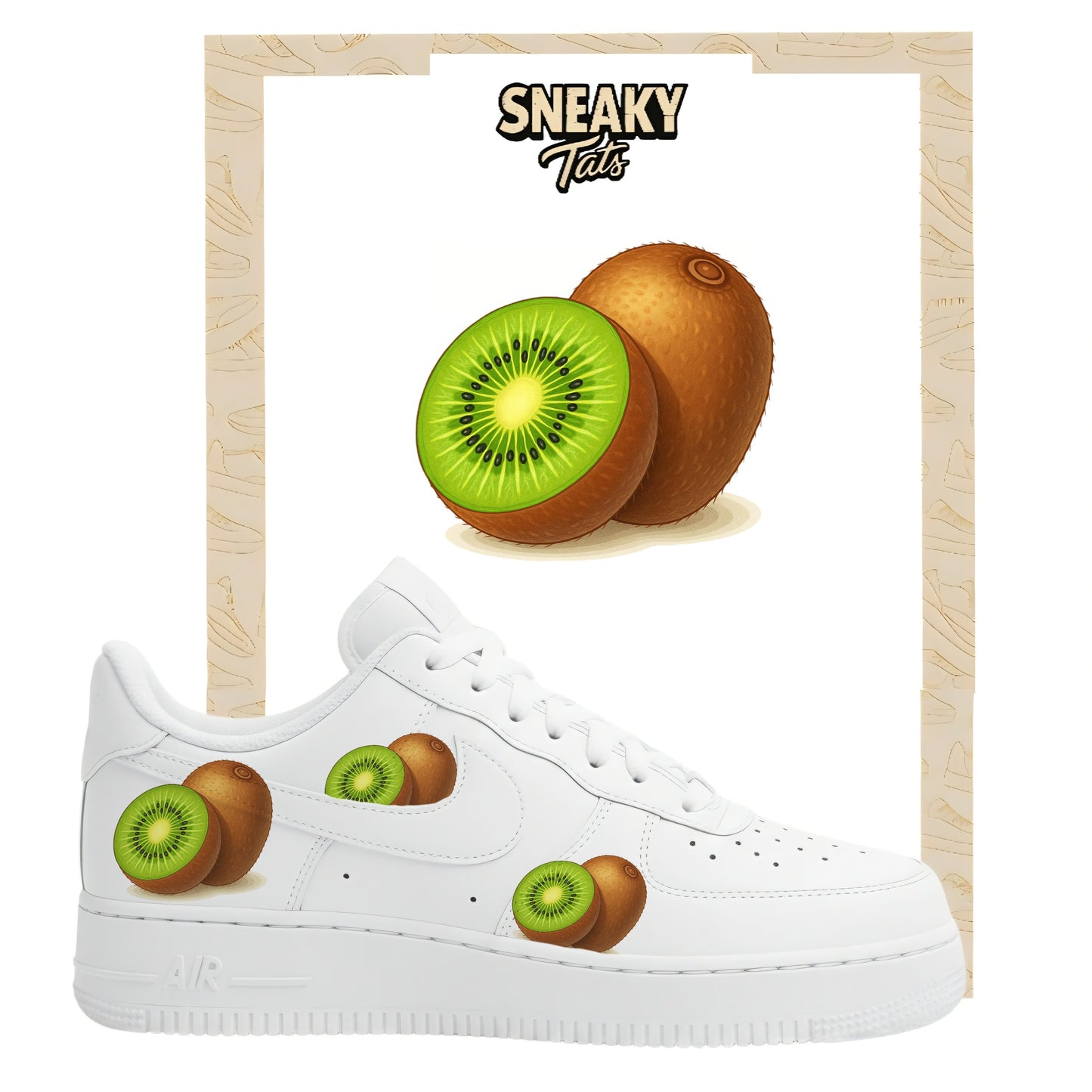 Sneakerfolien für Nike Air force 1 und Jordan Kiwis