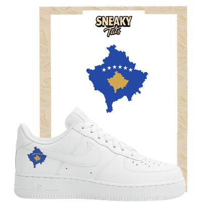 Bügelfolie für Nike Air force 1 und Jordan Kosovo