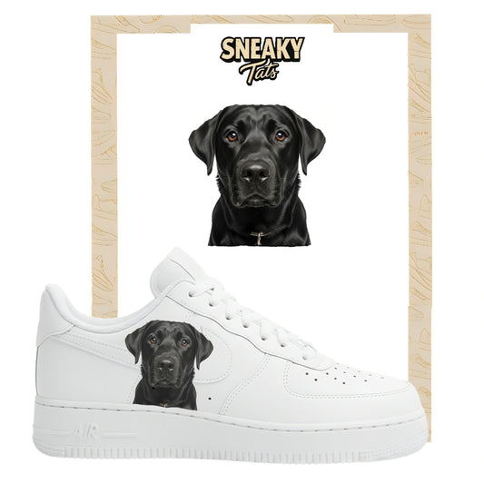 Bügelfolie für Nike Air force 1 und Jordan Labrador