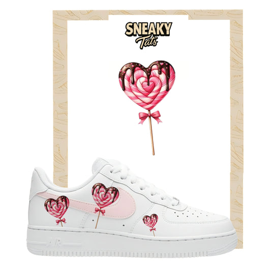 Bügelfolien für Nike Air force 1 und Jordan Lollipop