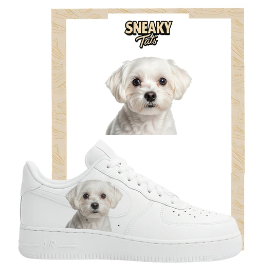 Bügelfolie für Nike Air force 1 und Jordan Malteser