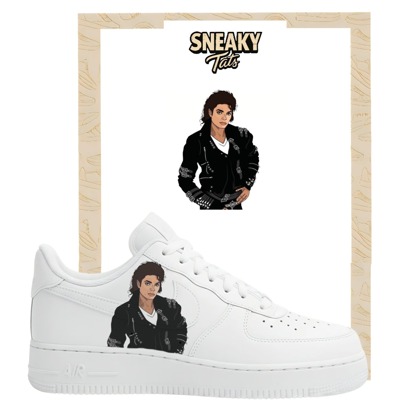 Sneakerfolien für Nike Air force 1 und Jordan Michael Jackson