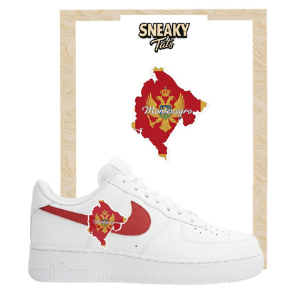 Bügelfolie für Nike Air force 1 und Jordan Montenegro