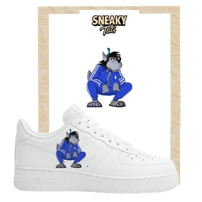 Bügelfolien für Nike Air force 1 und Jordan Nu Pagadi