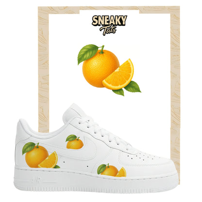 Sneakerfolien für Nike Air force 1 und Jordan Orange