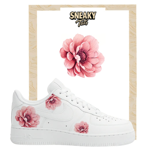 Sneakerfolien für Custom Sneaker Nike Air force 1 und Jordan Paeonia