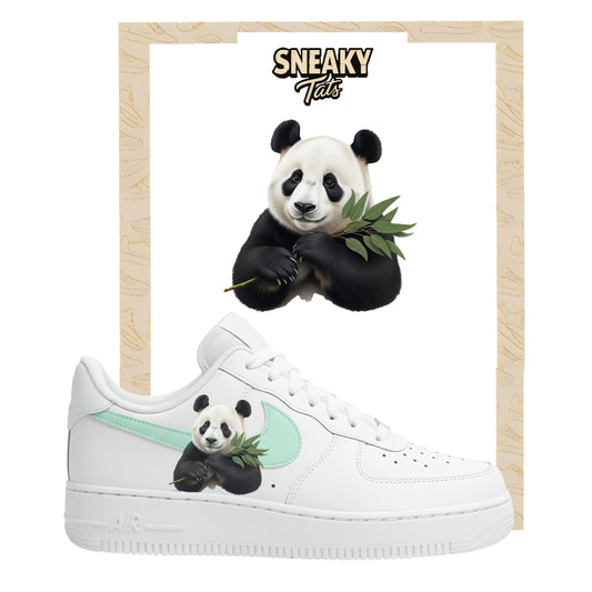 Bügelfolie für Nike Air force 1 und Jordan Panda