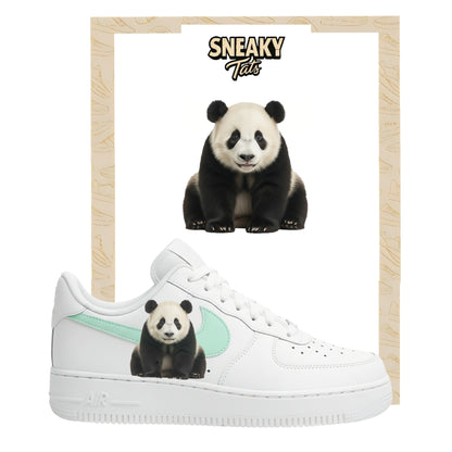 Bügelfolie für Nike Air force 1 und Jordan Panda
