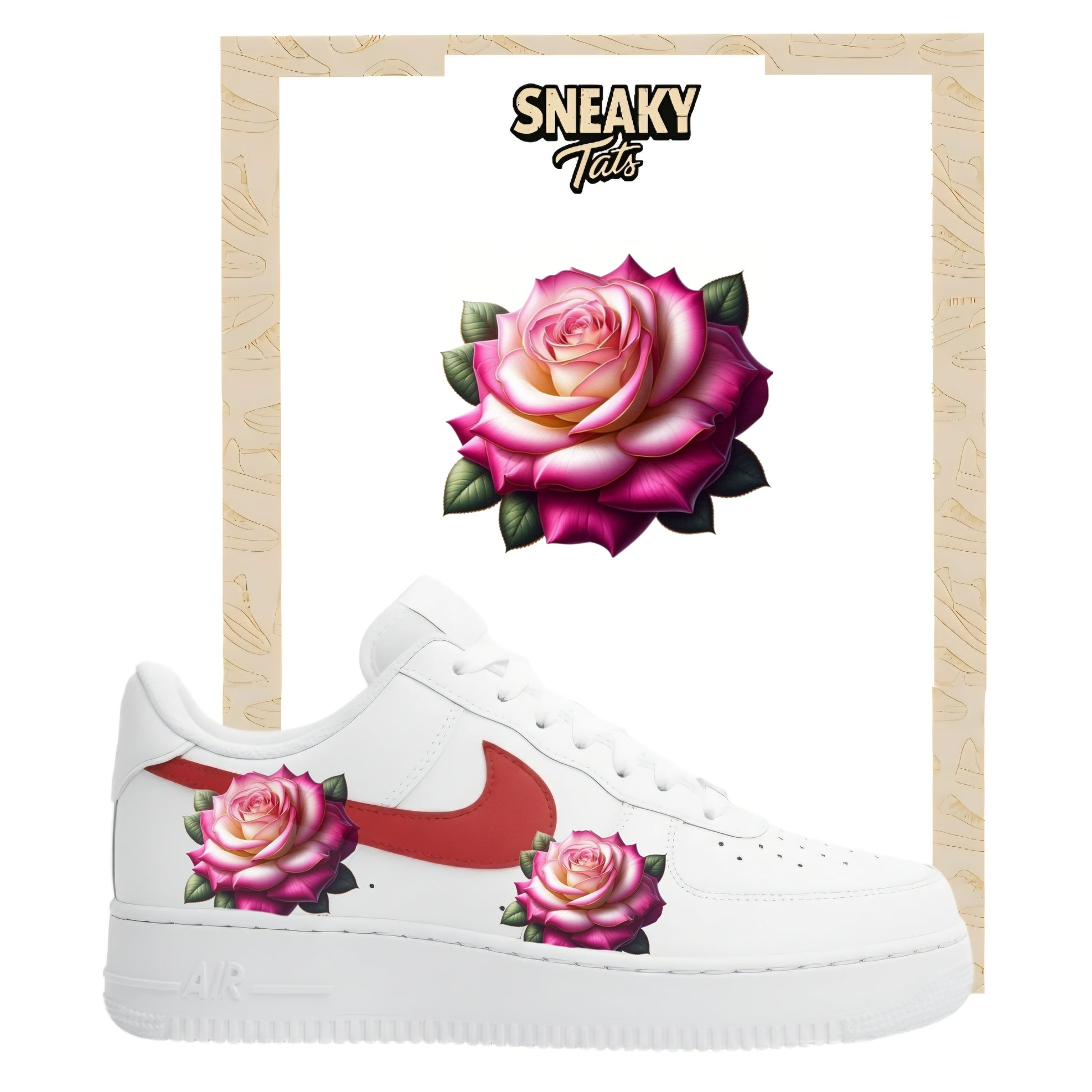Sneakerfolien für Custom Sneaker Nike Air force 1 und Jordan Rose