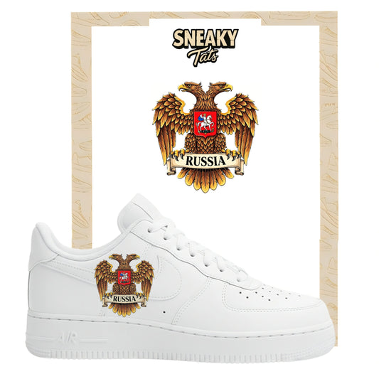 Bügelfolie für Nike Air force 1 und Jordan Russischer Adler