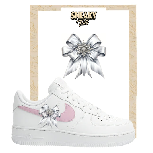 Bügelfolien für Nike Air force 1 und Jordan Schleife