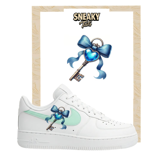 Bügelfolien für Nike Air force 1 und Jordan Schlüssel