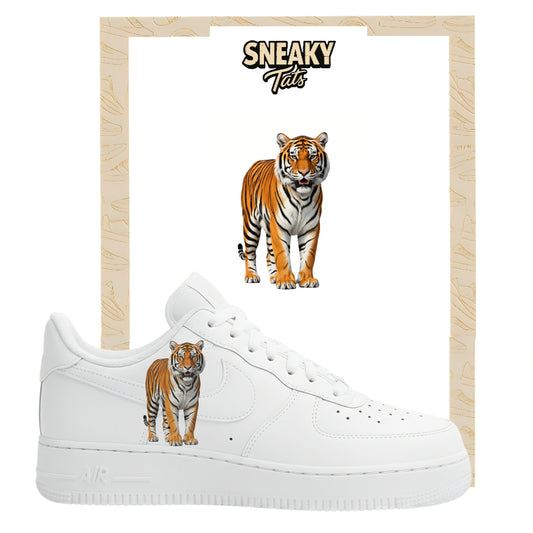 Bügelfolie für Nike Air force 1 und Jordan Tiger