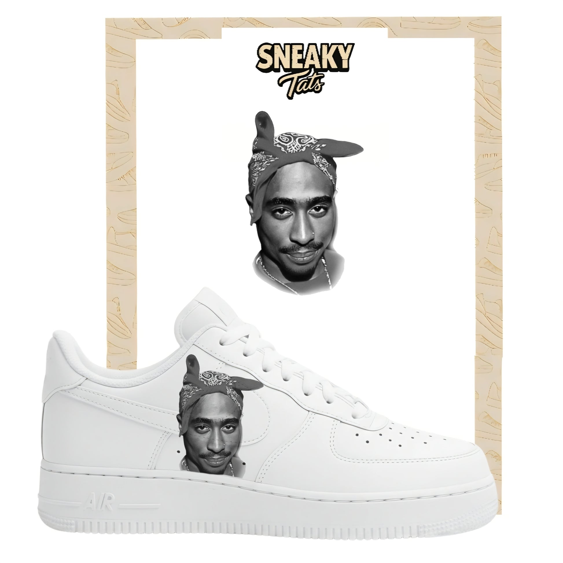 Sneakerfolien für Nike Air force 1 und Jordan Tupac