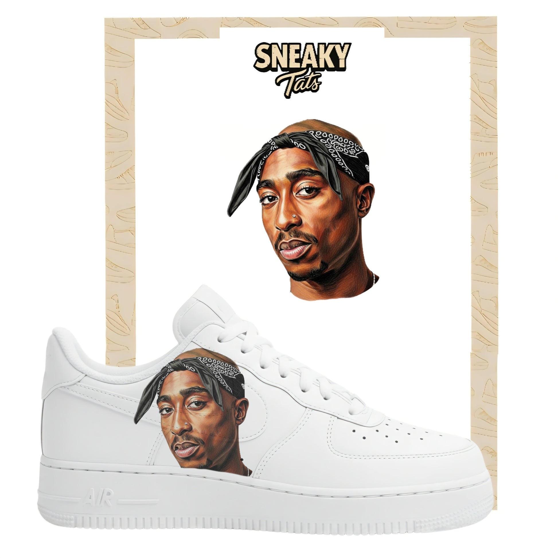 Sneakerfolien für Nike Air force 1 und Jordan Tupac