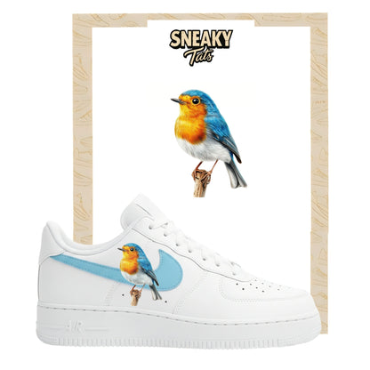 Bügelfolie für Nike Air force 1 und Jordan Vogel