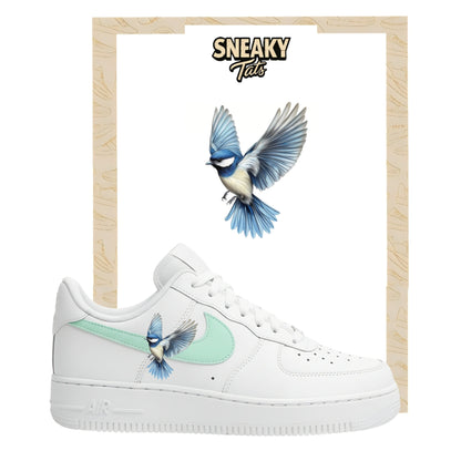 Bügelfolie für Nike Air force 1 und Jordan Vogel