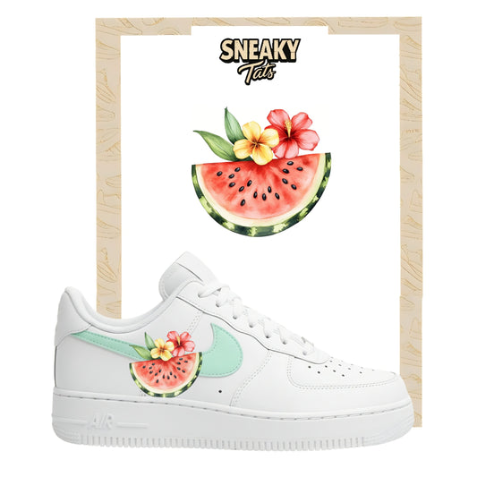 Sneakerfolien für Nike Air force 1 und Jordan Wassermelone