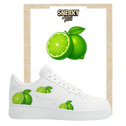 Sneakerfolien für Nike Air force 1 und Jordan zwei Limetten