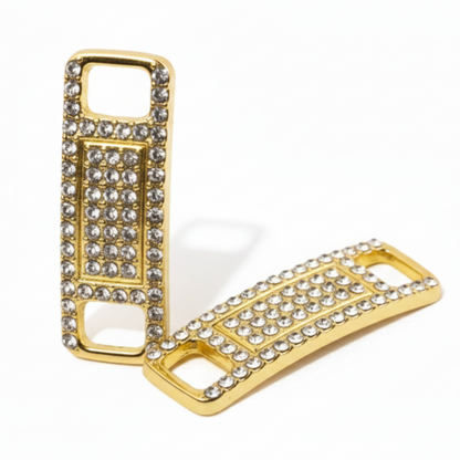 Lace Tags gold Strass